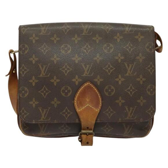 LOUIS VUITTON Monogram Cartouchiere GM Shoulder Bag M51252 - Picture 2 of 16